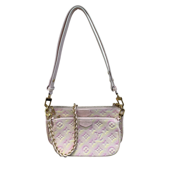 ルイ・ヴィトン LOUIS VUITTON ミュルティ・ポシェット・アクセソワール M46093 モノグラムアンプラント レディース ハンドバッグ