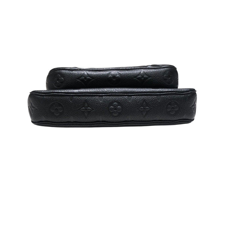 ルイ・ヴィトン LOUIS VUITTON ミュルティ・ポシェット・アクセソワール M58520 ブラックGD金具 アンプラント レディース ショルダーバッグ