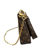 ルイ・ヴィトン LOUIS VUITTON ミュルティ・ポシェット・アクセソワール M44840 ブラウン　GD金具 モノグラムキャンバス ユニセックス ショルダーバッグ