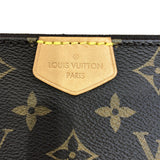 ルイ・ヴィトン LOUIS VUITTON ミュルティ・ポシェット・アクセソワール M44840 ブラウン　GD金具 モノグラムキャンバス ユニセックス ショルダーバッグ