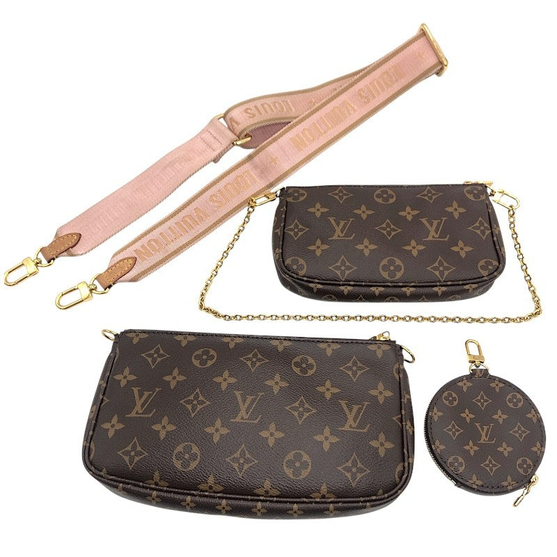 ルイ・ヴィトン LOUIS VUITTON ミュルティ・ポシェット アクセソワール M44840 モノグラム モノグラムキャンバス レディース ショルダーバッグ