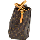 ルイ・ヴィトン LOUIS VUITTON モンテーニュMM M41056 ブラウン モノグラム レディース ハンドバッグ