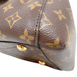 ルイ・ヴィトン LOUIS VUITTON モンテーニュMM M41056 ブラウン　ゴールド金具 モノグラム レディース ハンドバッグ