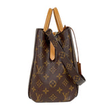 ルイ・ヴィトン LOUIS VUITTON モンテーニュMM M41056 ブラウン　ゴールド金具 モノグラム レディース ハンドバッグ
