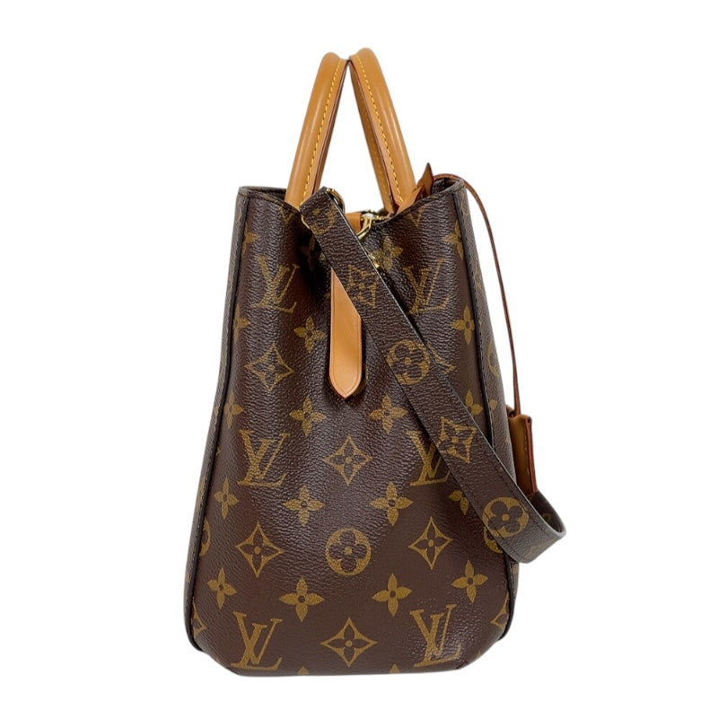 ルイ・ヴィトン LOUIS VUITTON モンテーニュMM M41056 ブラウン　ゴールド金具 モノグラム レディース ハンドバッグ