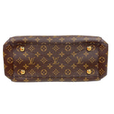 ルイ・ヴィトン LOUIS VUITTON モンテーニュMM M41056 ブラウン　ゴールド金具 モノグラム レディース ハンドバッグ