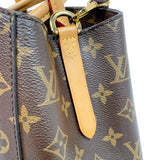 ルイ・ヴィトン LOUIS VUITTON モンテーニュMM M41056 ブラウン　ゴールド金具 モノグラム レディース ハンドバッグ