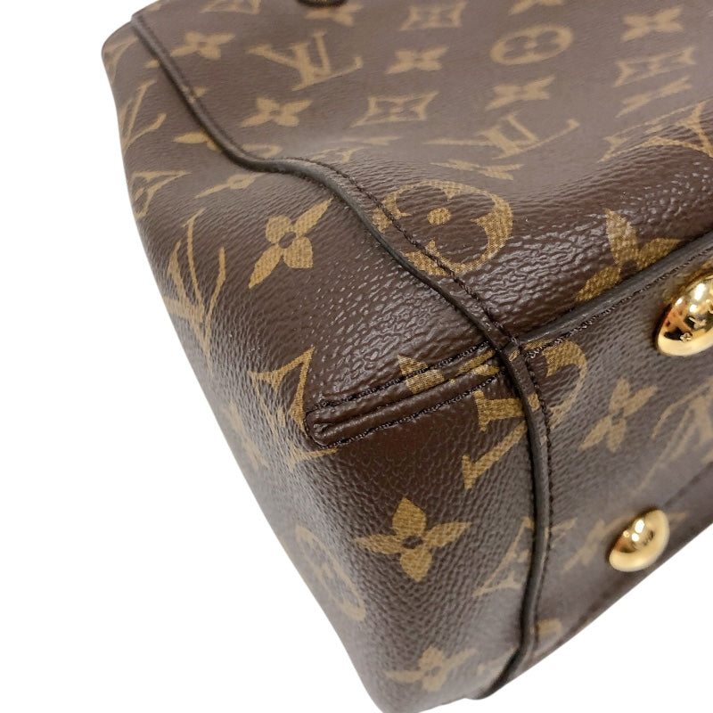 ルイ・ヴィトン LOUIS VUITTON モンテーニュBB M41055 ブラウン PVC レディース ハンドバッグ