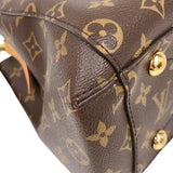 ルイ・ヴィトン LOUIS VUITTON モンテーニュBB M41055 ブラウン PVC レディース ハンドバッグ