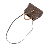 ルイ・ヴィトン LOUIS VUITTON モンテーニュBB M41055 ブラウン PVC レディース ハンドバッグ