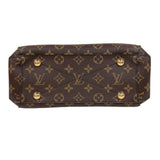 ルイ・ヴィトン LOUIS VUITTON モンテーニュBB M41055 ブラウン PVC レディース ハンドバッグ