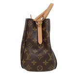 ルイ・ヴィトン LOUIS VUITTON モンテーニュBB M41055 ブラウン PVC レディース ハンドバッグ