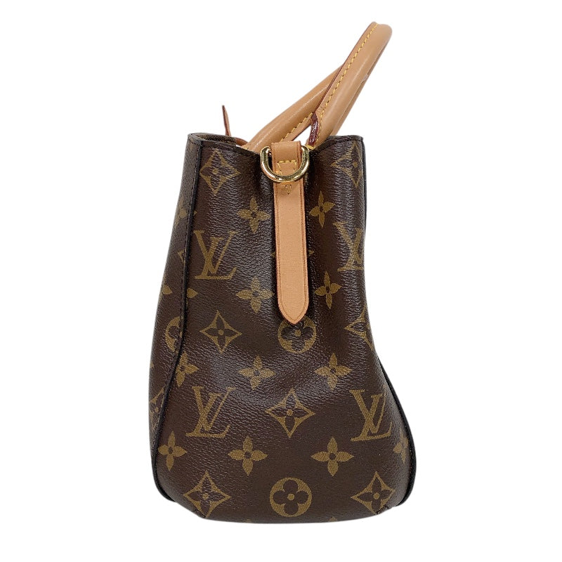 ルイ・ヴィトン LOUIS VUITTON モンテーニュBB M41055 ブラウン PVC レディース ハンドバッグ