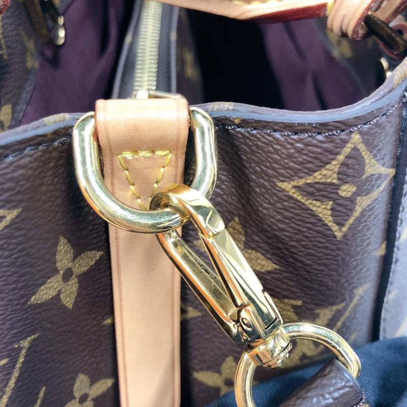 ルイ・ヴィトン LOUIS VUITTON モンテーニュBB M41055 ブラウン PVC レディース ハンドバッグ