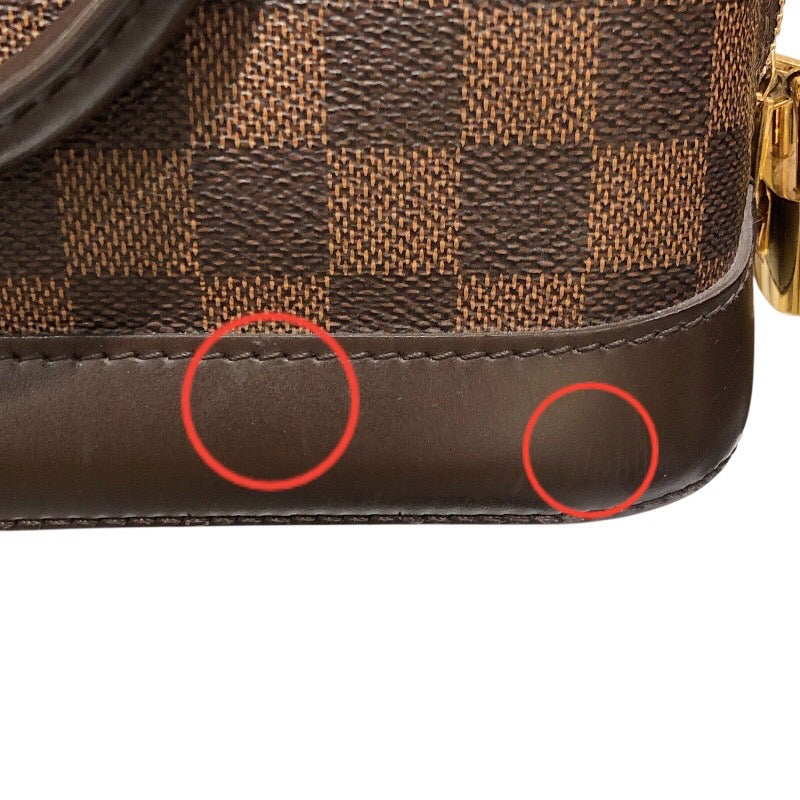 ルイ・ヴィトン LOUIS VUITTON アルマBB N41221 ブラウン ゴールド金具 ダミエ レディース ショルダーバッグ