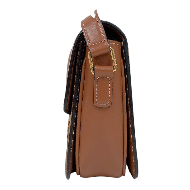 セリーヌ CELINE ティーントリオンフバッグ 188882 タン トリオンフキャンバス ユニセックス ショルダーバッグ