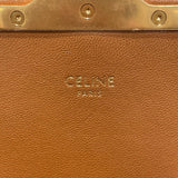 セリーヌ CELINE ティーントリオンフバッグ 188882 ナチュラルxタン GD金具 テキスタイル レディース ショルダーバッグ