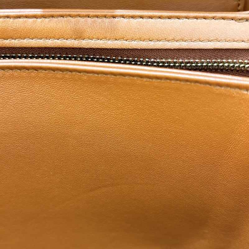 セリーヌ CELINE クラシックトリオンフバッグ 187363 ブラウン/GD金具 ツイード レディース ショルダーバッグ