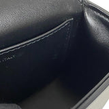 セリーヌ CELINE ミニ クロード 10I513 ブラック ゴールド金具 シャイニーカーフ レディース ショルダーバッグ