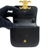 セリーヌ CELINE ミニ クロード 10I513 ブラック ゴールド金具 シャイニーカーフ レディース ショルダーバッグ