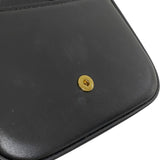 セリーヌ CELINE ミニ クロード 10I513 ブラック ゴールド金具 シャイニーカーフ レディース ショルダーバッグ