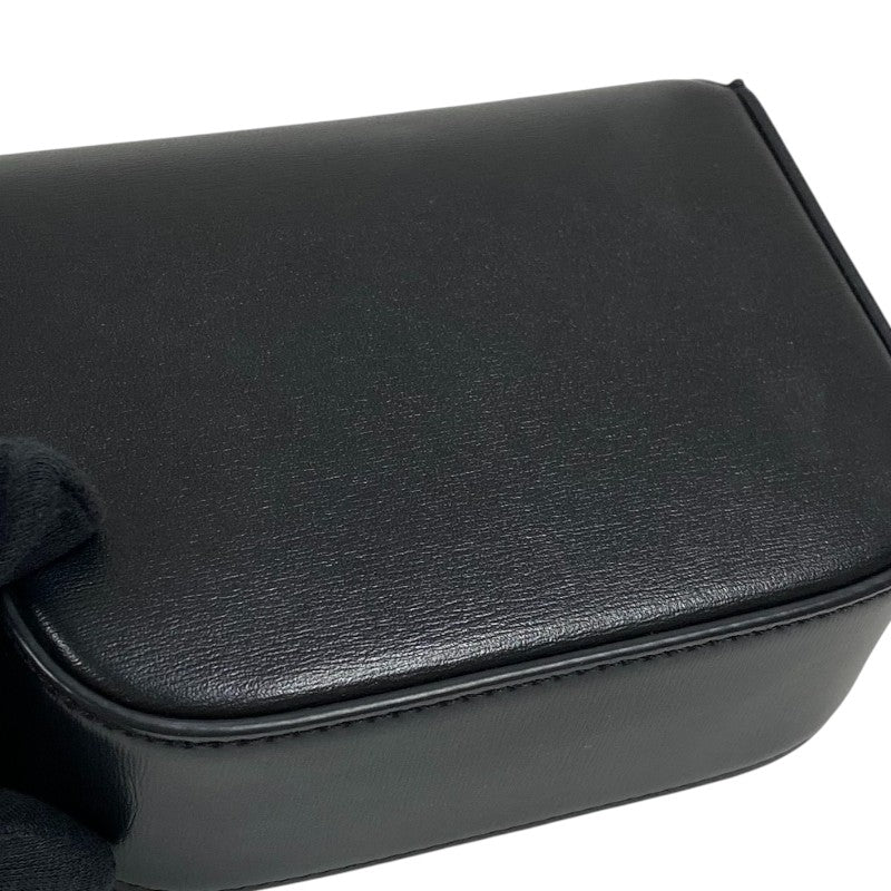 セリーヌ CELINE ミニ クロード 10I513 ブラック ゴールド金具 シャイニーカーフ レディース ショルダーバッグ