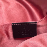 グッチ GUCCI GGマーモント　ウエストバッグ 476434 ブラック ベルベット レディース ボディバッグ