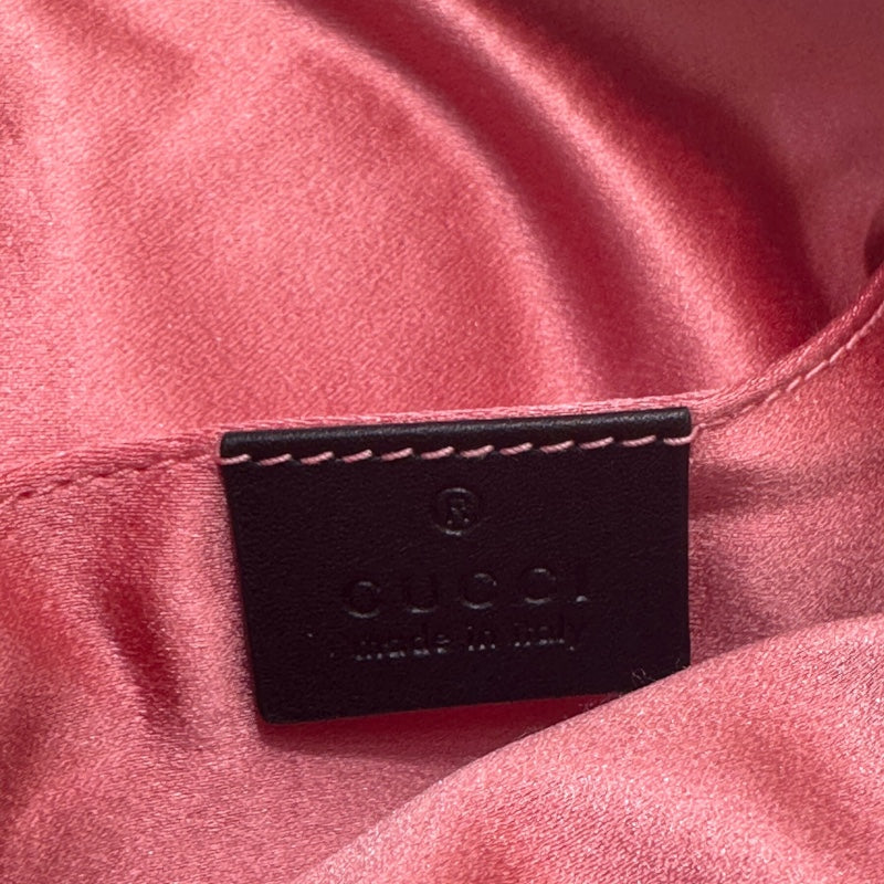 グッチ GUCCI GGマーモント　ウエストバッグ 476434 ブラック ベルベット レディース ボディバッグ