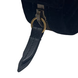 グッチ GUCCI GGマーモント　ウエストバッグ 476434 ブラック ベルベット レディース ボディバッグ