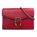 グッチ GUCCI ディオニソスミニチェーンウォレット 401231 レッド レザー レディース ショルダーバッグ