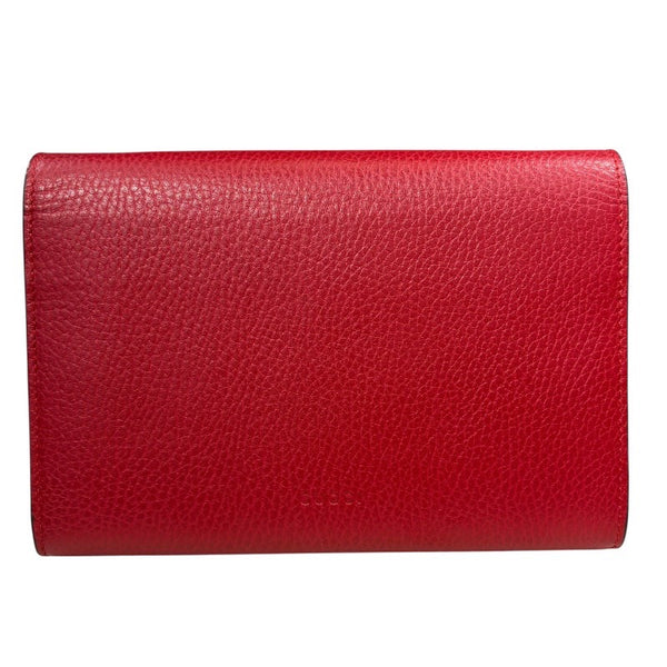 グッチ GUCCI ディオニソスミニチェーンウォレット 401231 レッド レザー レディース ショルダーバッグ