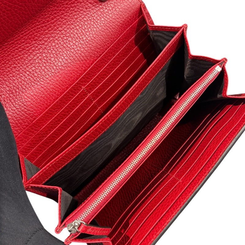 グッチ GUCCI ディオニソスミニチェーンウォレット 401231 レッド レザー レディース ショルダーバッグ