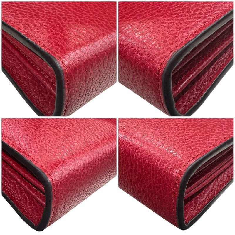 グッチ GUCCI ディオニソスミニチェーンウォレット 401231 レッド レザー レディース ショルダーバッグ