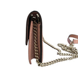 グッチ GUCCI インターロッキングG　チェーンウォレット 510314 ピンク　GD金具 レザー ユニセックス ショルダーバッグ