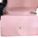 グッチ GUCCI インターロッキングG　チェーンウォレット 510314 ピンク　GD金具 レザー ユニセックス ショルダーバッグ
