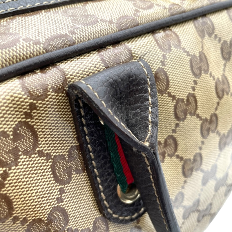 グッチ GUCCI GGクリスタル ボストンバッグ 293595 ブラウン GG