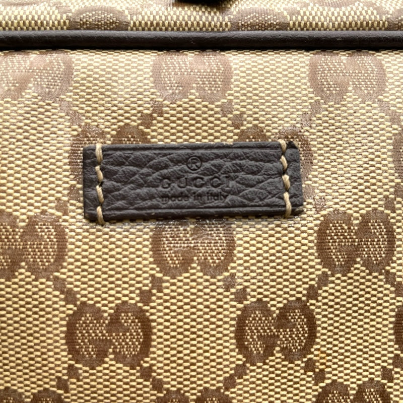 グッチ GUCCI GGクリスタル ボストンバッグ 293595 ブラウン GG