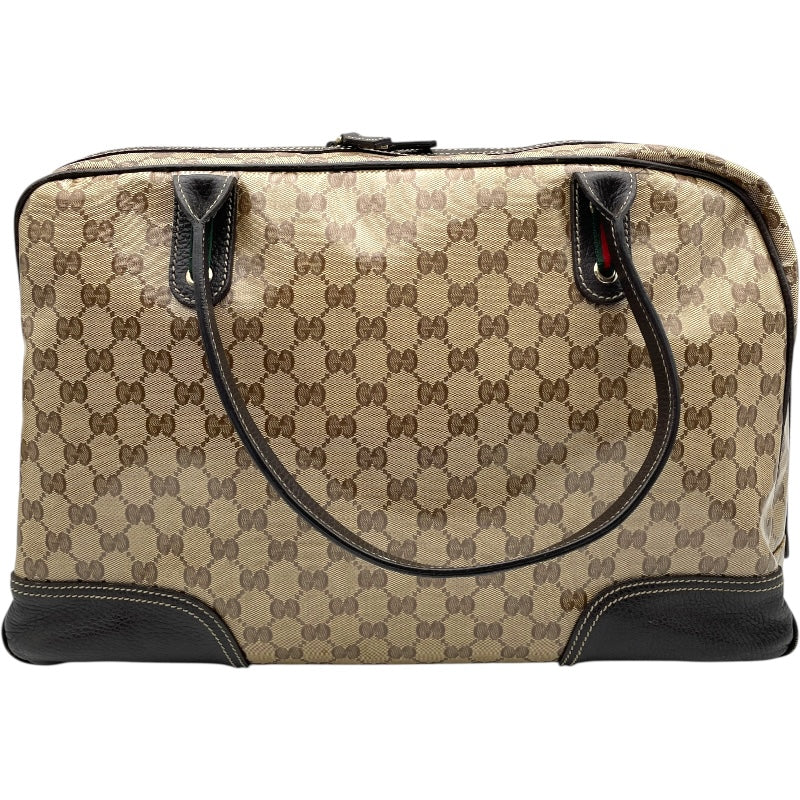 グッチ GUCCI GGクリスタル ボストンバッグ 293595 ブラウン GG