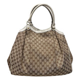 グッチ GUCCI GGキャンバス　ススーキートートバッグ 211943 ベージュ GGキャンバス レディース ハンドバッグ