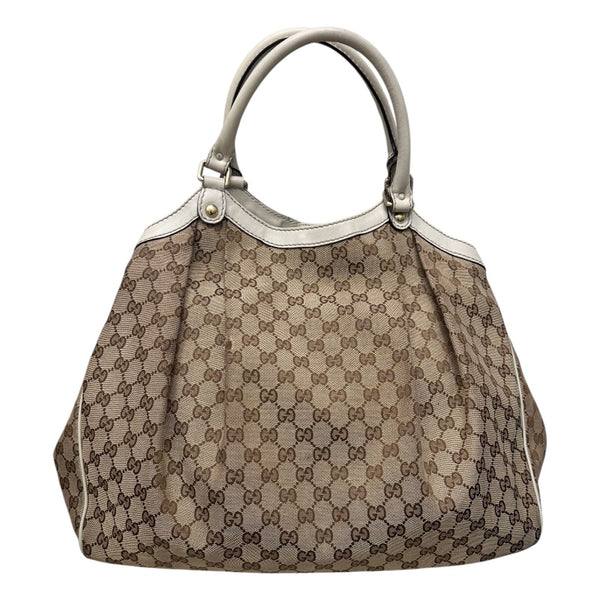 グッチ GUCCI GGキャンバス　ススーキートートバッグ 211943 ベージュ GGキャンバス レディース ハンドバッグ