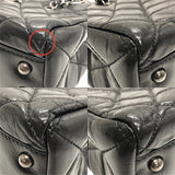 シャネル CHANEL マトラッセ チェーン トートバッグ 20440567 ブラック×SV金具 エイジドカーフ レディース ショルダーバッグ