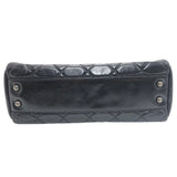 シャネル CHANEL マトラッセ チェーン トートバッグ 20440567 ブラック×SV金具 エイジドカーフ レディース ショルダーバッグ