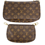 ルイ・ヴィトン LOUIS VUITTON ミュルティ・ポシェット・アクセソワール M44840 モノグラム　 モノグラム レディース ショルダーバッグ