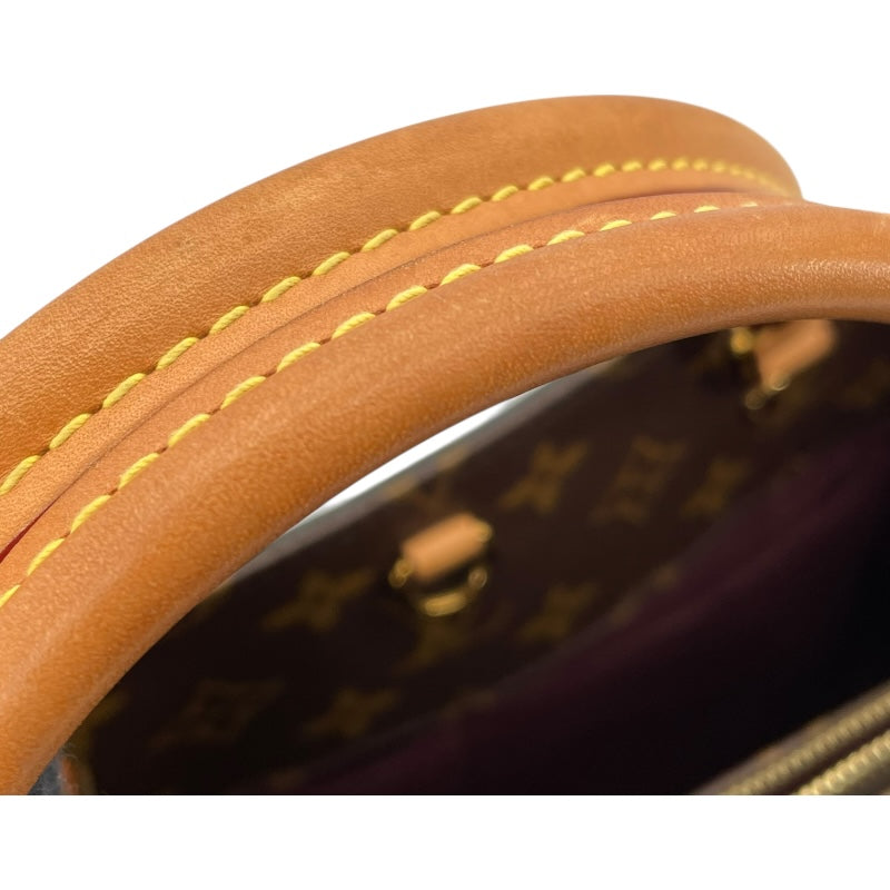ルイ・ヴィトン LOUIS VUITTON モンテーニュMM M41056 ブラウン モノグラム レディース ショルダーバッグ