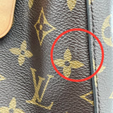 ルイ・ヴィトン LOUIS VUITTON モンテーニュMM M41056 ブラウン モノグラム レディース ショルダーバッグ