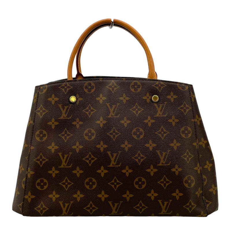 ルイ・ヴィトン LOUIS VUITTON モンテーニュMM M41056 ブラウン モノグラム レディース ショルダーバッグ