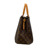 ルイ・ヴィトン LOUIS VUITTON モンテーニュMM M41056 ブラウン モノグラム レディース ショルダーバッグ