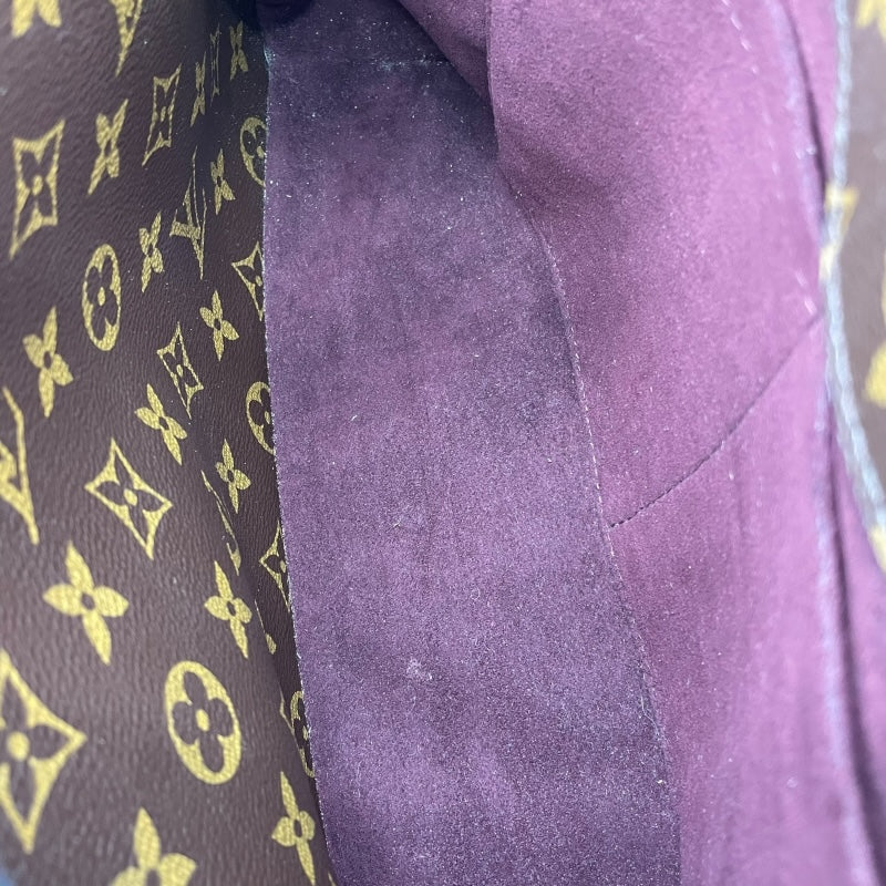 ルイ・ヴィトン LOUIS VUITTON モンテーニュMM M41056 ブラウン モノグラム レディース ショルダーバッグ