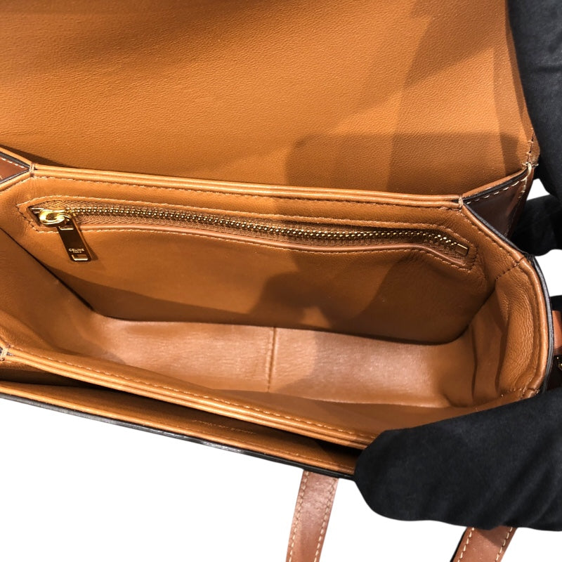 セリーヌ CELINE ティーントリオンフバッグ 188882 ホワイト トリオンフキャンバス・カーフスキン レディース ショルダーバッグ