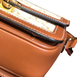 セリーヌ CELINE ティーントリオンフバッグ 188882 ホワイト/ブラウン トリオンフキャンバス レディース ショルダーバッグ